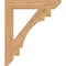 Ekena Millwork Merced Slat Smooth Bracket, Western Red Cedar, 5 1/2"W x 36"D x 42"H BKT06X36X42MRC06SWR - alternate 2